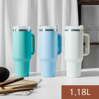 일상안애 대용량 핸들 텀블러 1180ml