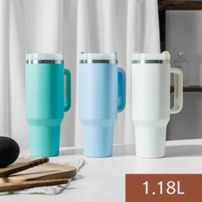 일상안애 대용량 핸들 텀블러 1180ml