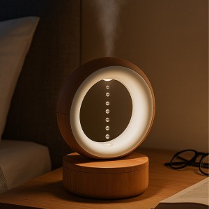파인큐브 LED 가습기 무드등 우드물멍
