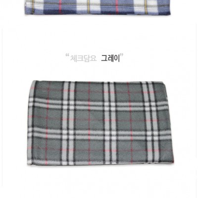 체크패턴 3색 (무릎담요)