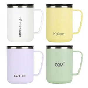 [바쏘] 스위트 스텐 이중구조 머그 450ml