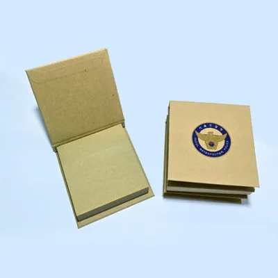 (Blossom) 크라프트 점착 메모지 소 (내지: 70*75mm) 1P