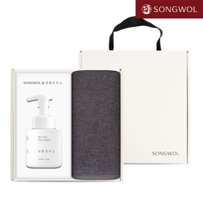 송월 핸드워시 기프트세트 08 (항균무지 150g 1P + 생활공작소250ml 1P)