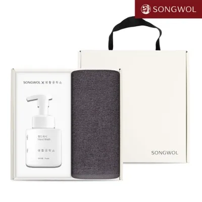 송월 핸드워시 기프트세트 08 (항균무지 150g 1P + 생활공작소250ml 1P)