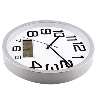 국민캘린더무소음벽시계6018