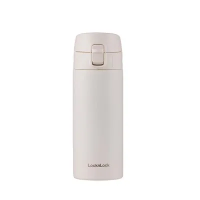 락앤락 뉴이지버튼 텀블러 400ml 아이보리