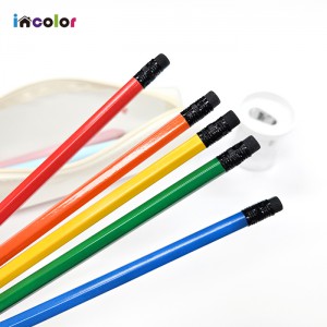 incolor 잘 써지는 비비드 육각 연필 (2B)