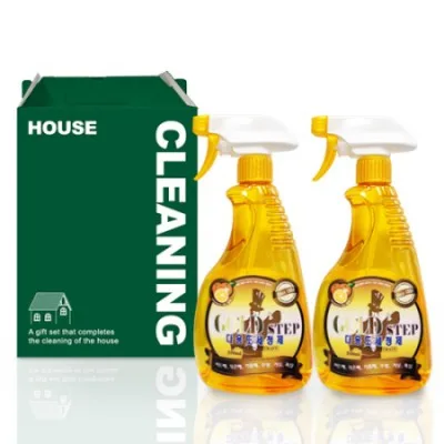 골드스텝 다용도 세정제 기프트세트 1호 (세정제550ml x2p)