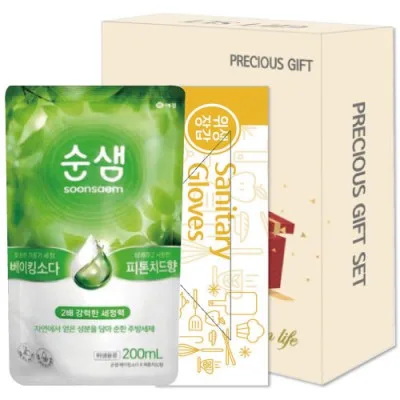애경 순샘 피톤치드리필 위생장갑 선물세트