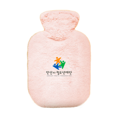 (Blossom) 캐릭터 자수 플리스 물주머니 핫팩 1P
