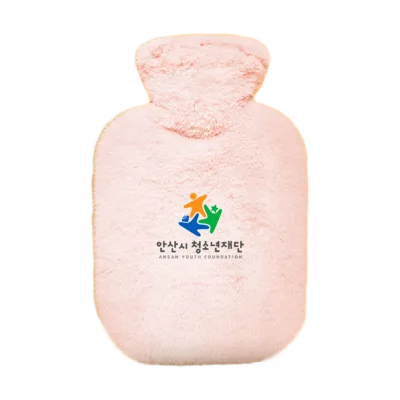 (Blossom) 캐릭터 자수 플리스 물주머니 핫팩 1P
