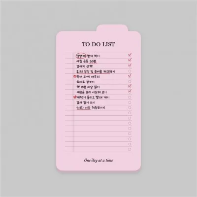 Blossom 인덱스 리스트업 점착 메모지
