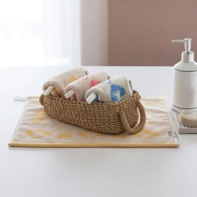 라인프렌즈 포레스트 선염 핸드 타월 70g