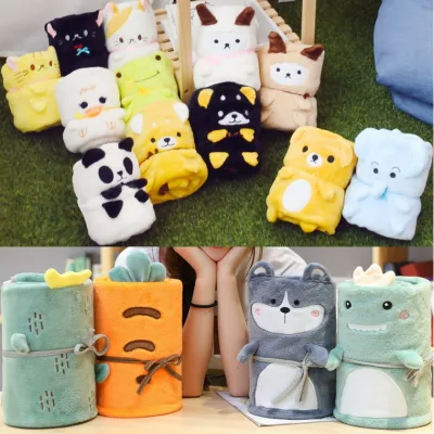 극세사 캐릭터 담요 무릎담요 학교 학원 사무실 캠핑 휴대용 선물