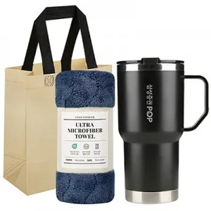 구 매니시 텀블러 600ml + 타올 선물세트