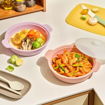 실리팟 실리콘 납짝찜기 850ml