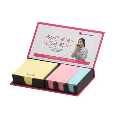 양장 메모함 (대) / 3색형 200매