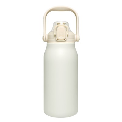 쿠팸 C9 탑 핸들 대용량 보온보냉 빨대 텀블러 스테인레스 이중잠금 1300ML
