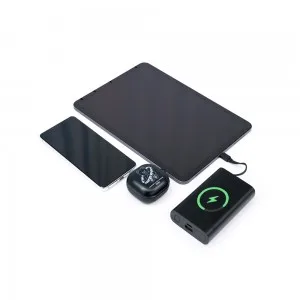 애니클리어 대용량 보조배터리 10,000mAh [전용파우치포함&내장케이블]