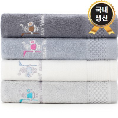 트래블잇 VC로마병정 30수130g 수건 저렴한 세면타올 1P/2P/3P/4P/5P