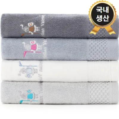 트래블잇 VC로마병정 30수130g 수건 저렴한 세면타올 1P/2P/3P/4P/5P