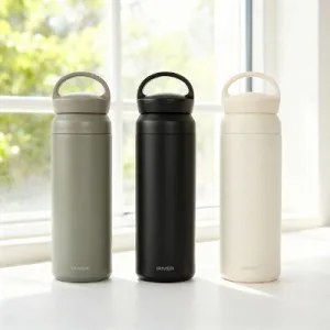 아이리버 핸들 이중진공 스텐 텀블러 500ml