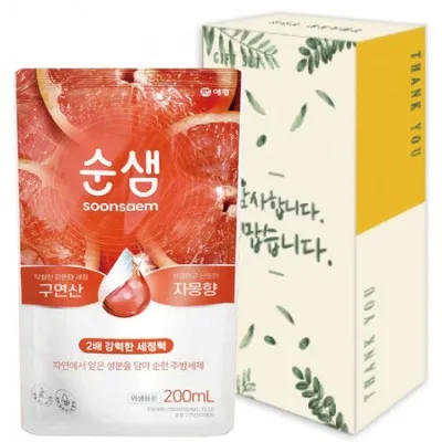 애경순샘 자몽리필 주방세제 1p