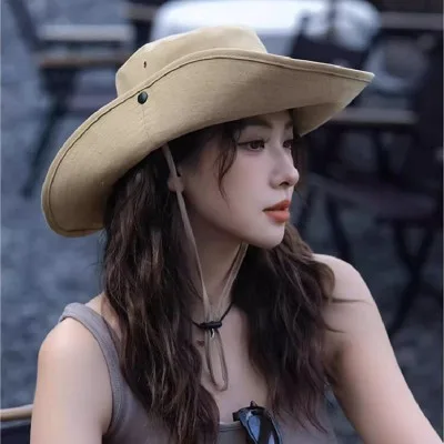 Blossom 카우보이 피셔맨 와이드 버킷햇 -1P