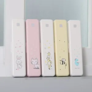 국내생산 소유 UVC 휴대용칫솔살균기 동물캐릭터 MHC-5500