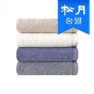 송월타월 160g코마40수무지 세면타올