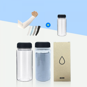 아쿠아 쿨토시 한쌍 + 보틀 350ml 1개