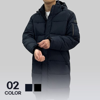 고급 웰론 롱패딩점퍼 남녀공용 방한 유니폼 M-4XL