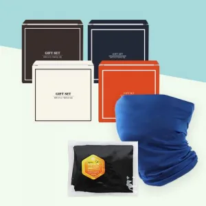 국산 라인 쿨토시 + 무지 쿨 마스크 SET