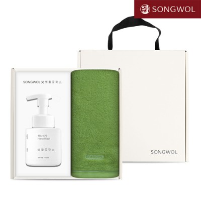 송월 핸드워시 기프트세트 03 (컬러풀170g 1P + 생활공작소250ml 1P)