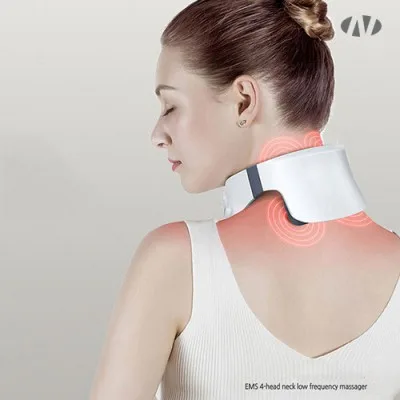 나오 EMS 4헤드 온열 목 저주파 안마기 NAO-H6200N
