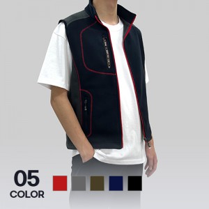 캐주얼 후리스 조끼 남녀공용 보온 단체 유니폼 S-4XL