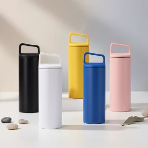 일상안애 심플리 보온보냉 핸들 텀블러 473ml