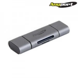 애니포트 AP-UC21 2in1 녹화영상 확인저장 OTG 카드리더기