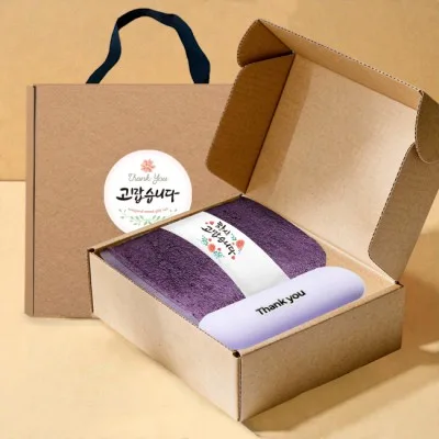송월타올 호텔수건 뱀부 180G + 머쉬룸 5단 암막 양우산 선물 세트
