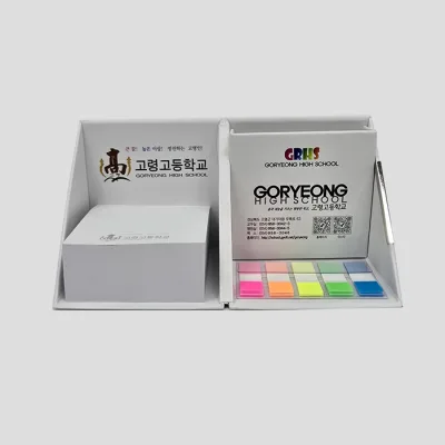 (주문제작) 큐브형 떡제본메모지 (250/300매) 1P