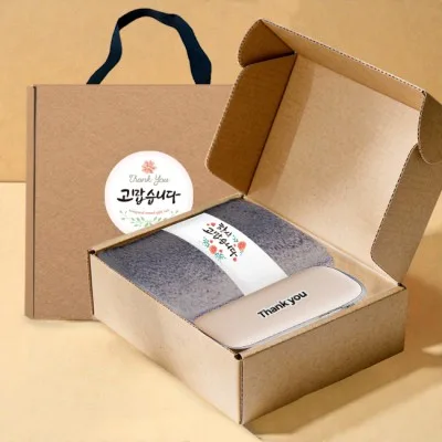 송월타올 호텔수건 항균 180G 40수 + 포켓 5단 암막 양우산 선물 세트