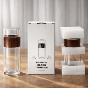 57도씨 내열유리 텀블러 티머그 리유저블컵 200ml