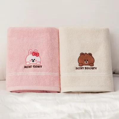 라인프렌즈 미니앤프렌즈 세면타올 130g