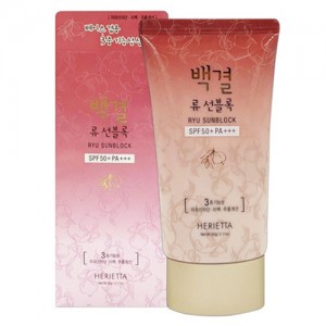 25100 헤리에타 백결 류 선블럭 썬크림 60ml