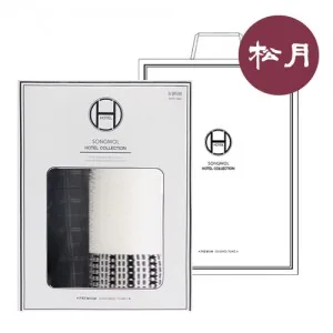 송월 H라인 우산&타올 세트8 (CM3단 엠보체크+H.C 톤)