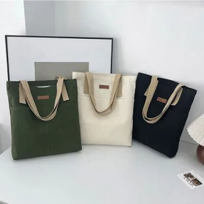 뉴에이커 투포켓 에코백
