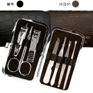 사각 실버 미용세트 7P 손톱깍이 네일케어