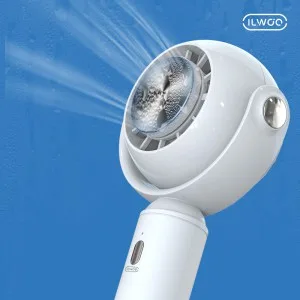 일우 휴대용 쿨링마사지 급속냉각 에어컨 휴대용 손선풍기 IW-C500