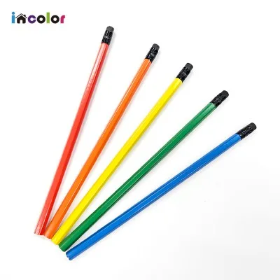 incolor 잘 써지는 비비드 육각 연필 (2B)