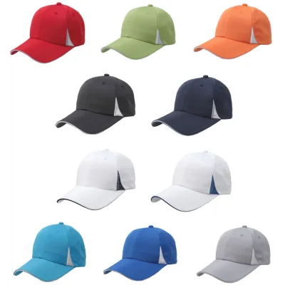 포리 트라이앵글 메쉬 볼캡 샌드위치챙  야구모자 인쇄 단체 행사 ( 10color )